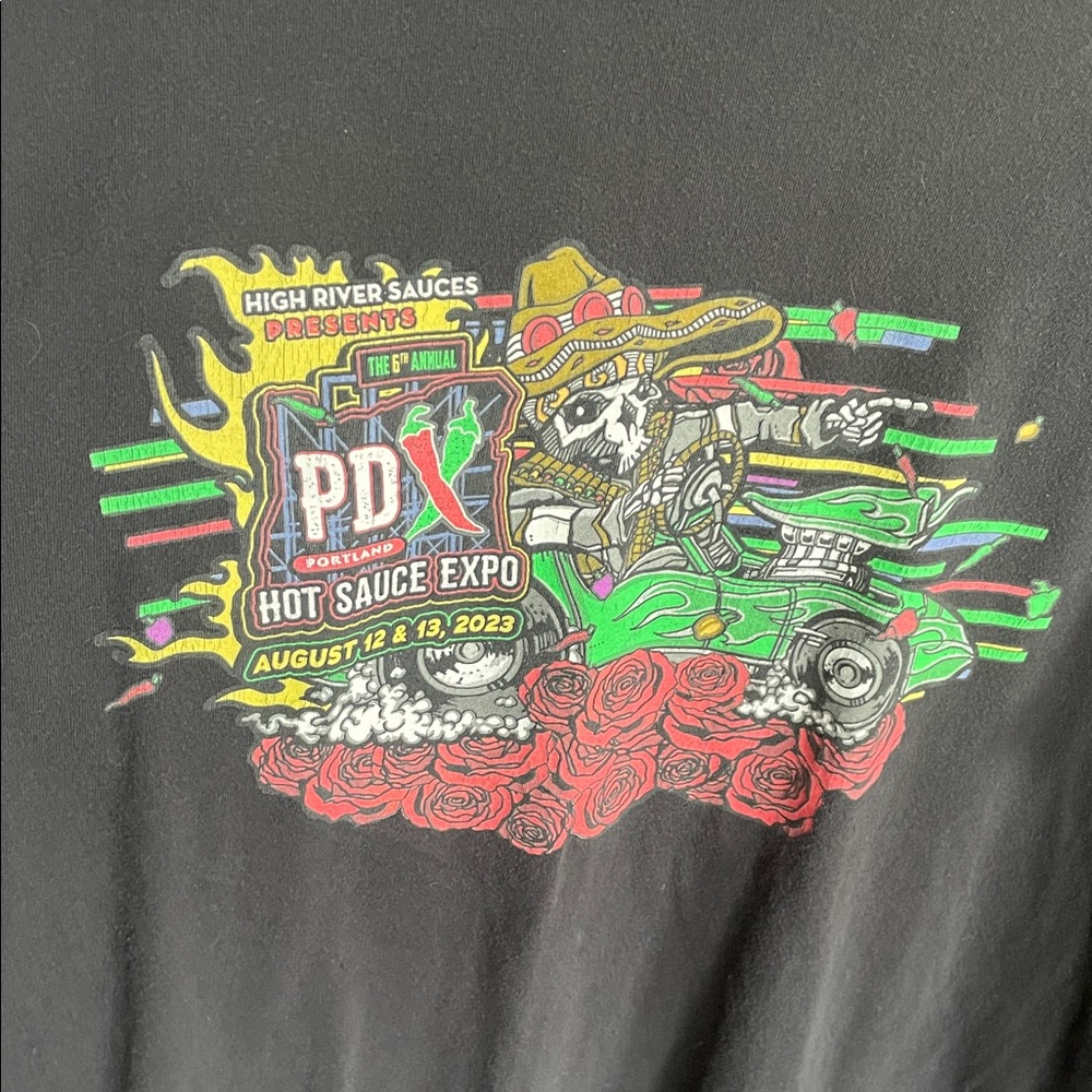 2023 PDX Hot Sauce Expo Graphic Tee
